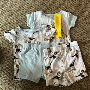Set of two Frozen pajama sets. 2T.